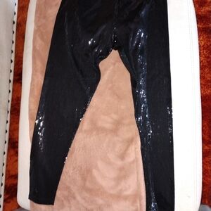 Nordstrom Black Sequin Leggings